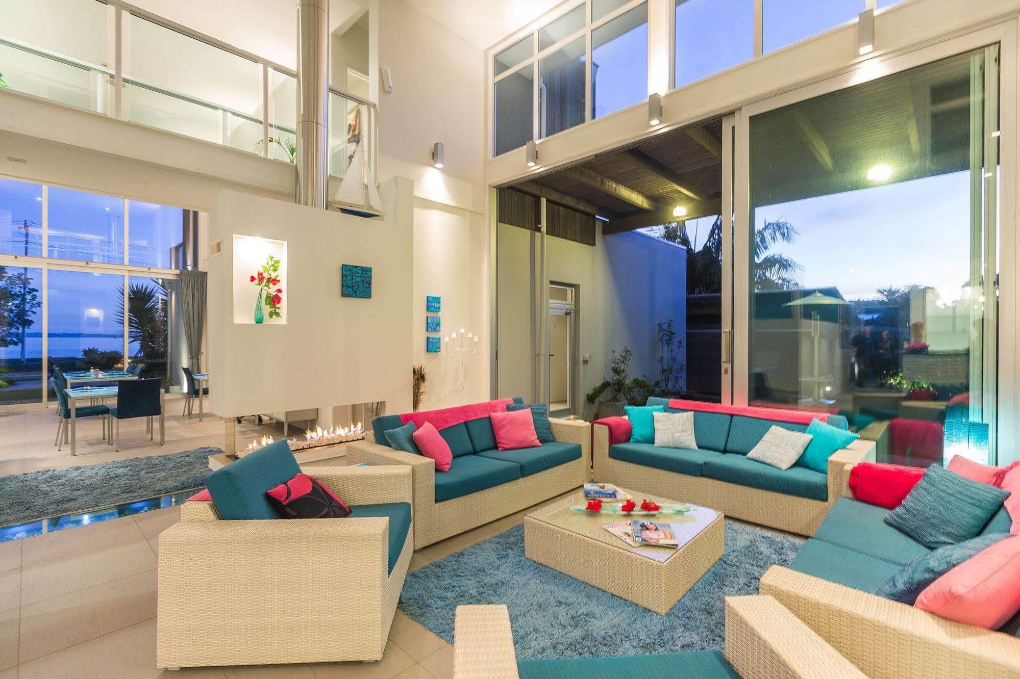 Waiheke Waterfront Lodge Oneroa Exteriör bild