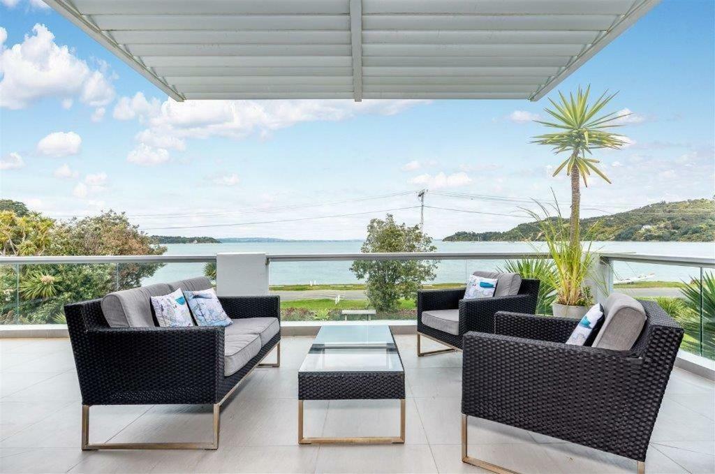 Waiheke Waterfront Lodge Oneroa Exteriör bild